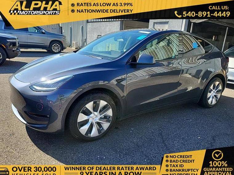 TESLA MODEL Y 2021 5YJYGDEE2MF263902 image